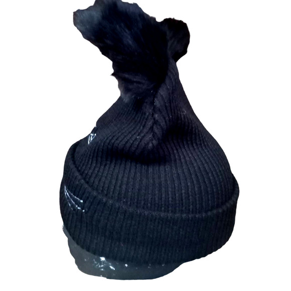 Surfer cat black beanie - Picture 2 of 4